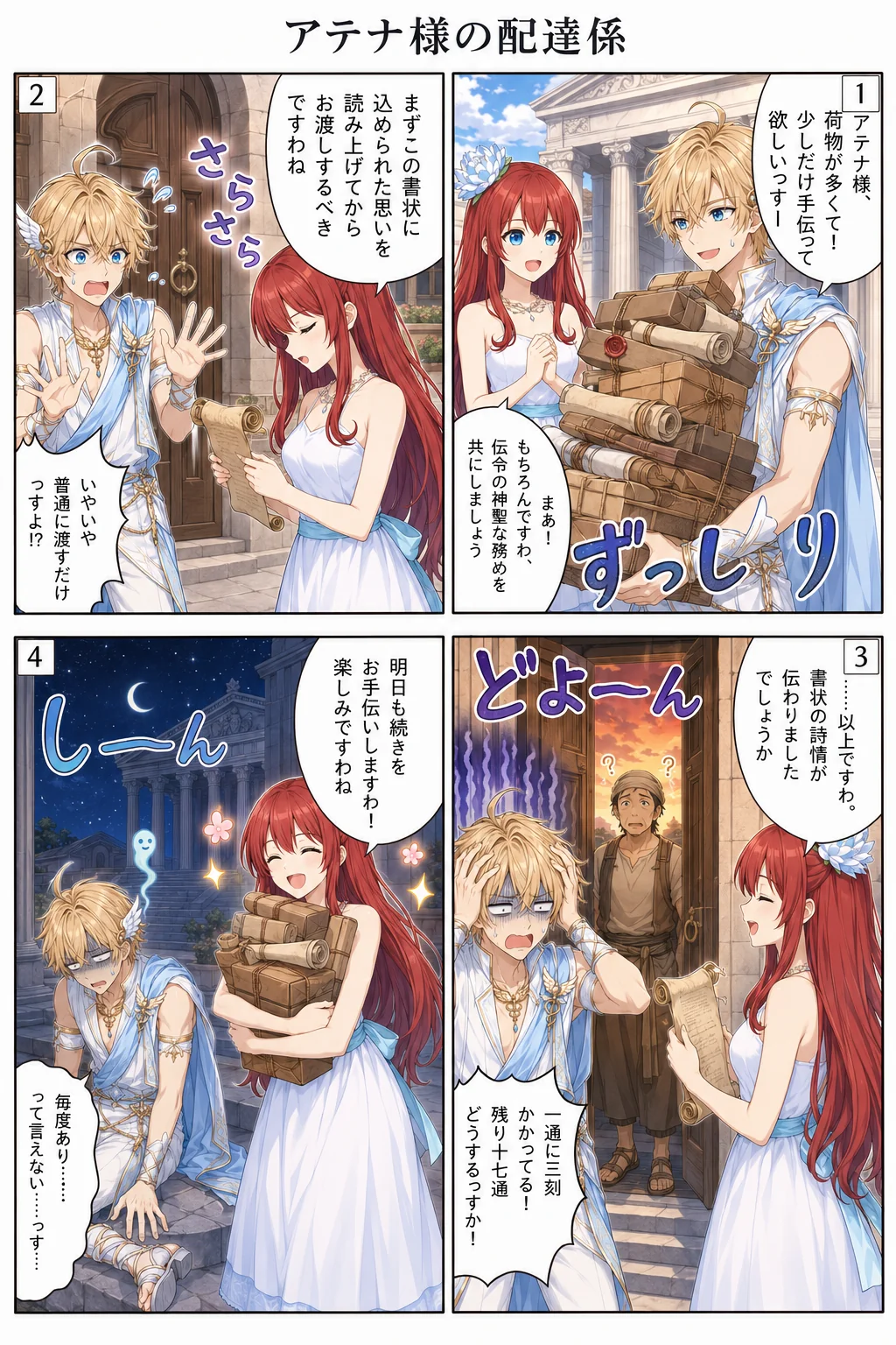 アテナ様の配達係