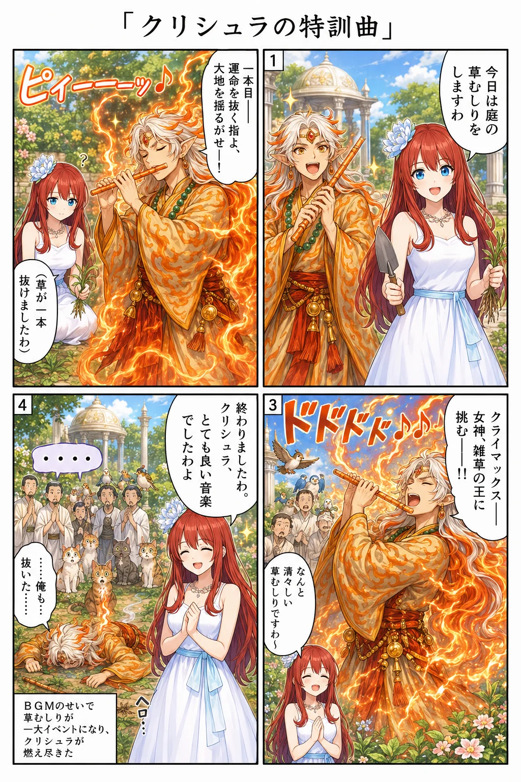 クリシュラの沈黙修行