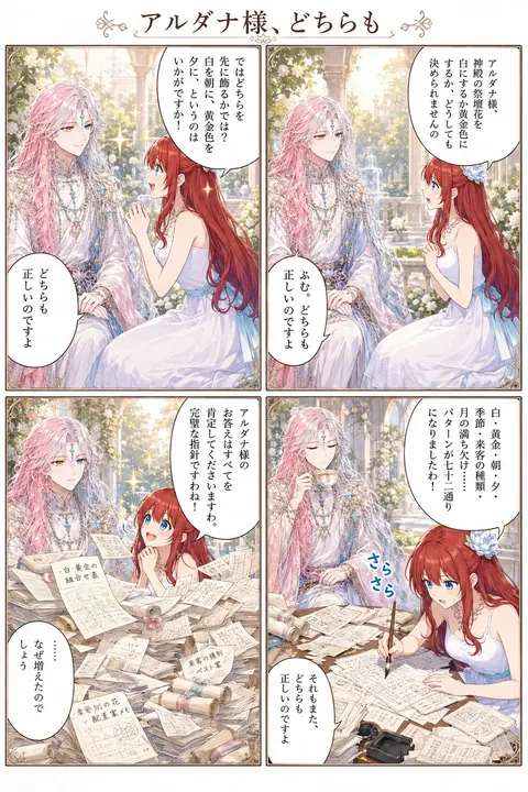 アルダナ様、どちらも