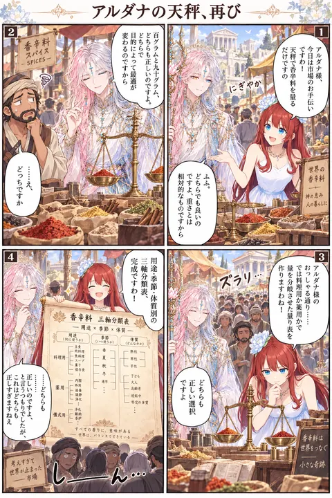 アルダナの天秤、再び