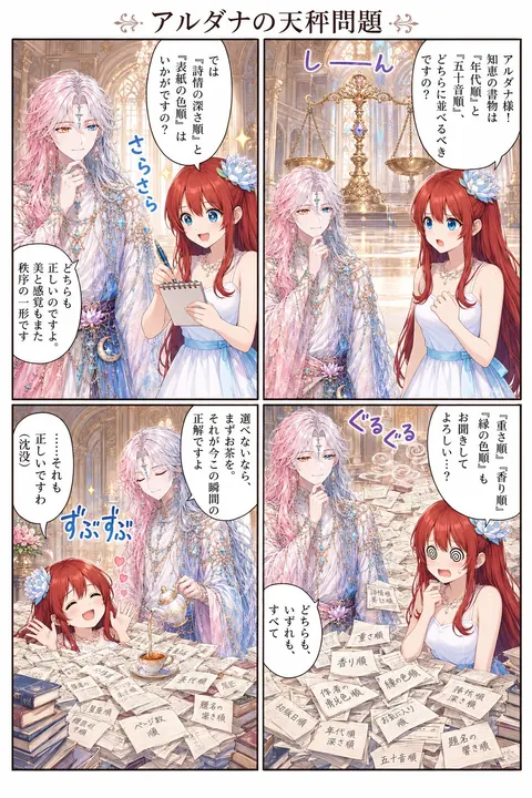 アルダナの天秤問題