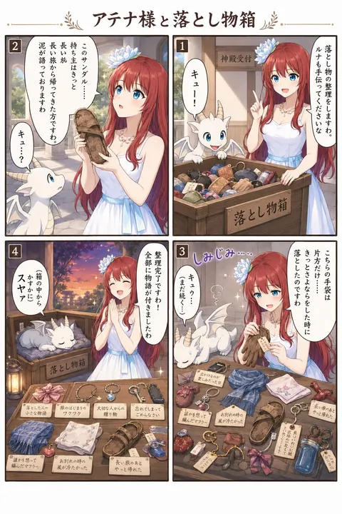 アテナ様と落とし物箱