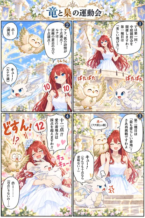 竜と梟の運動会