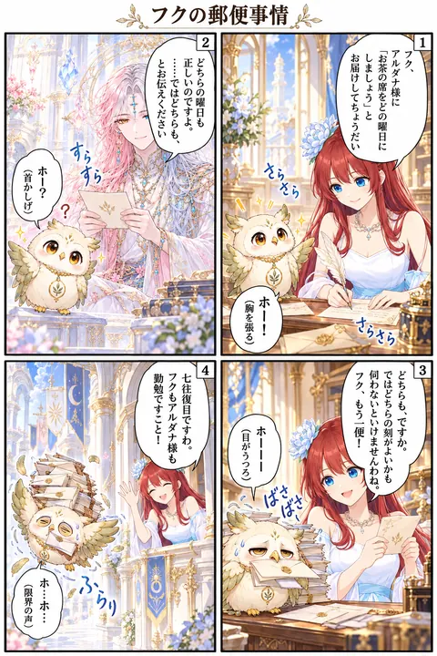 フクの郵便事情