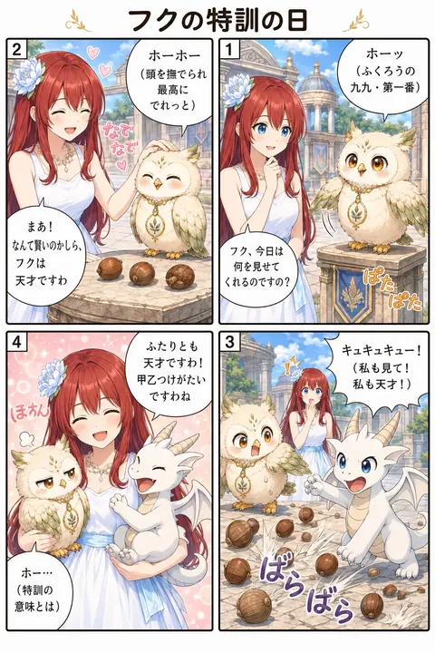 フクの特訓の日