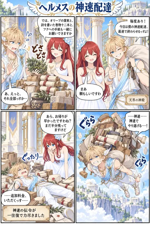 ヘルメスの神速配達