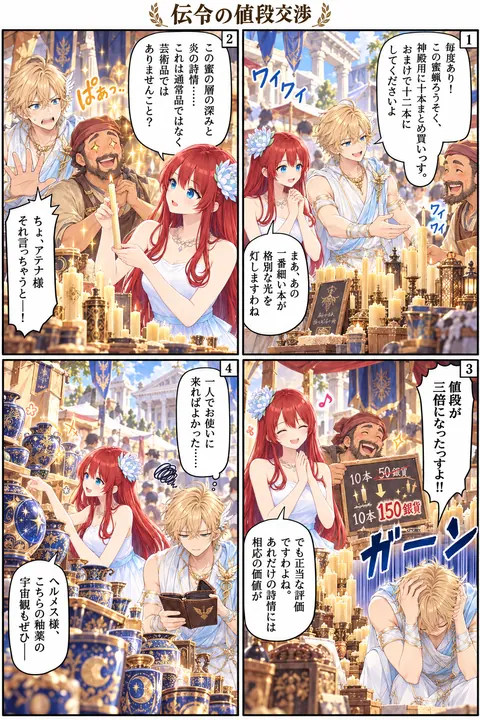 伝令の値段交渉