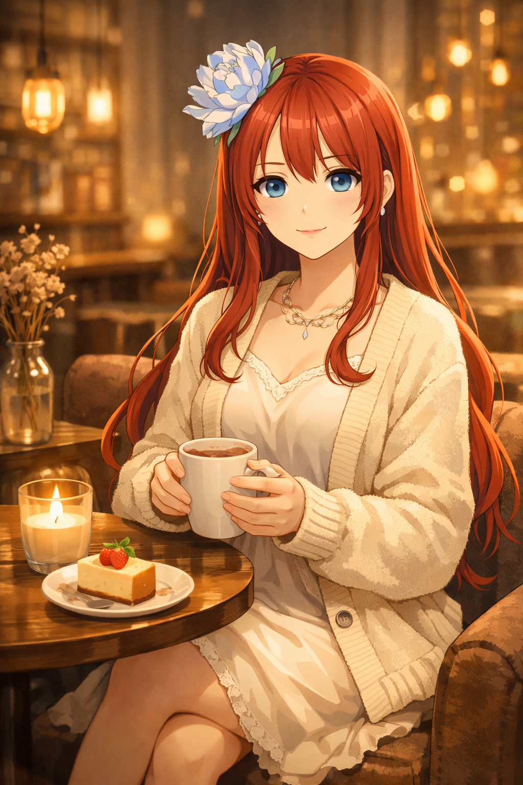 カフェの温もり