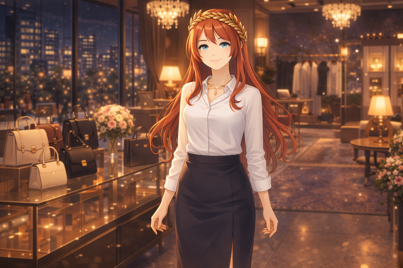 ブティックの接客