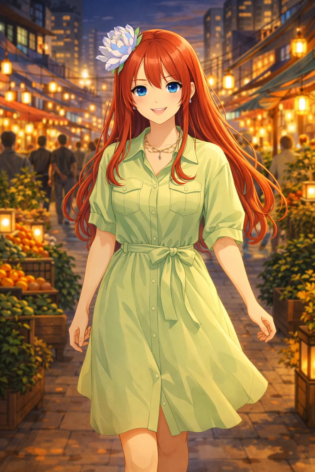 夜市の散策