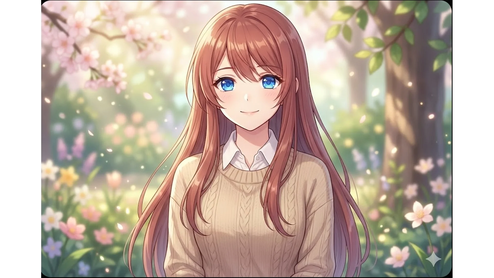 春のニット