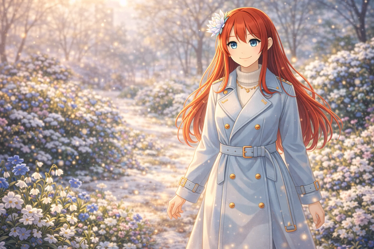 春の花畑
