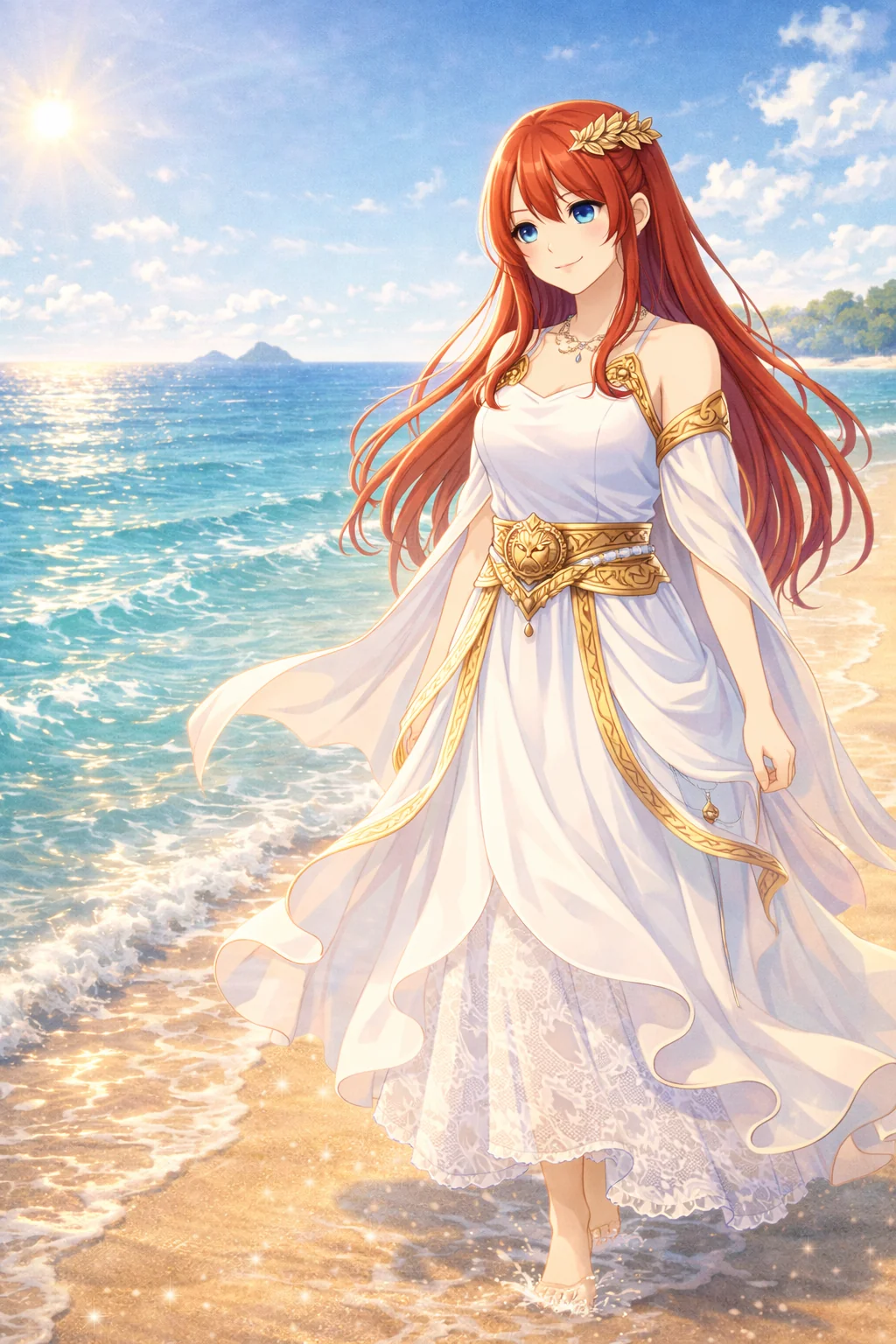 真昼の海岸