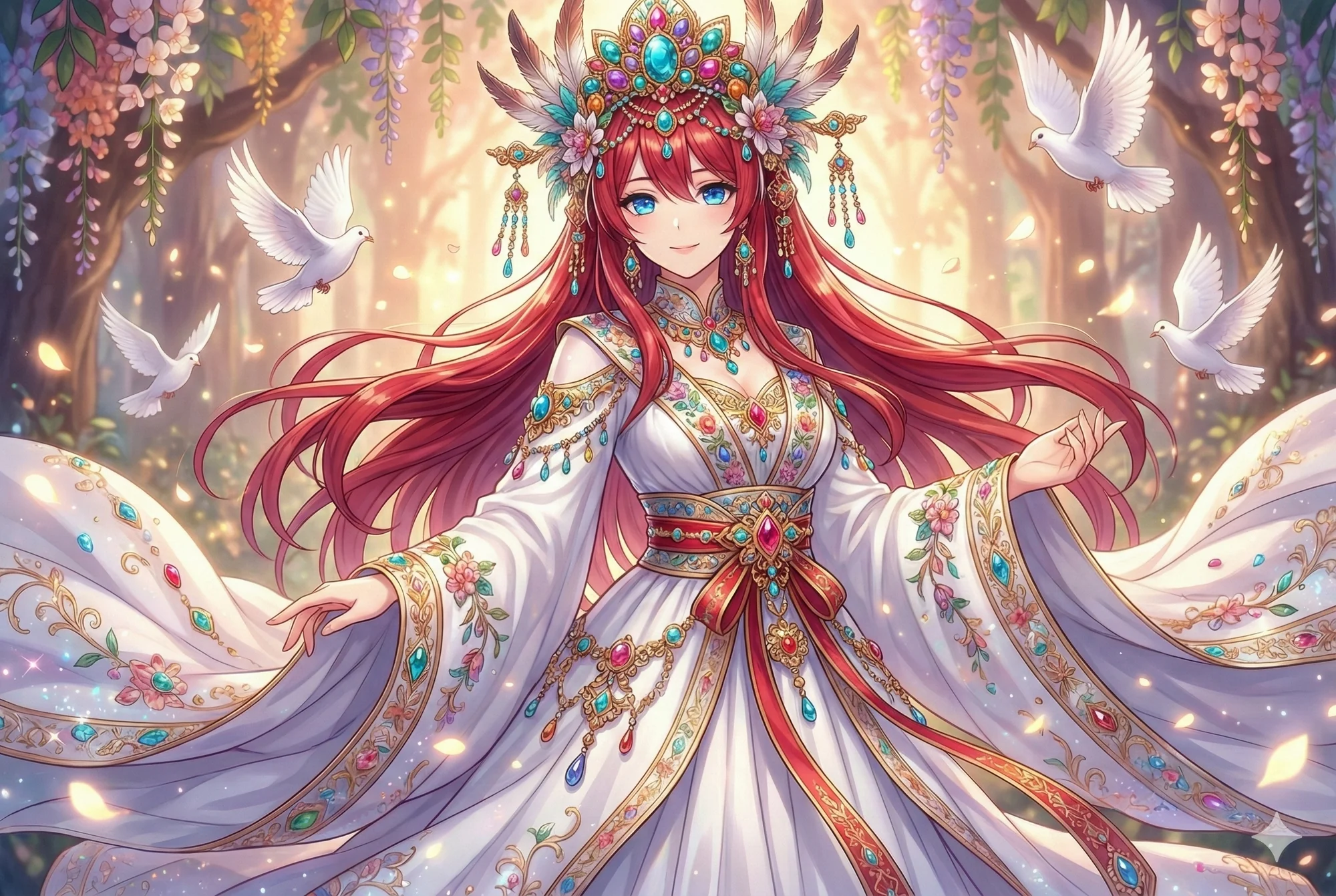 女神アテナ（感心した表情）