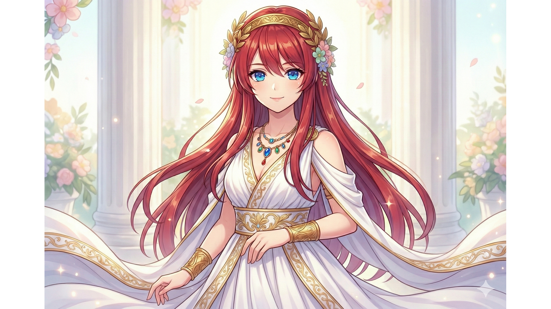 花の女神ローブ